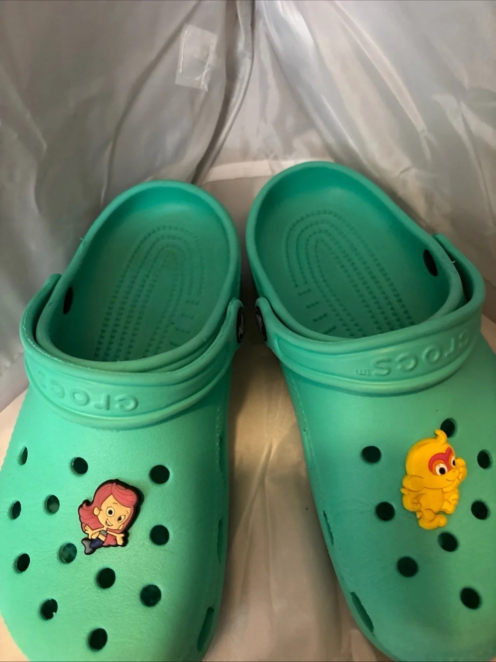 CROCS slip clogs